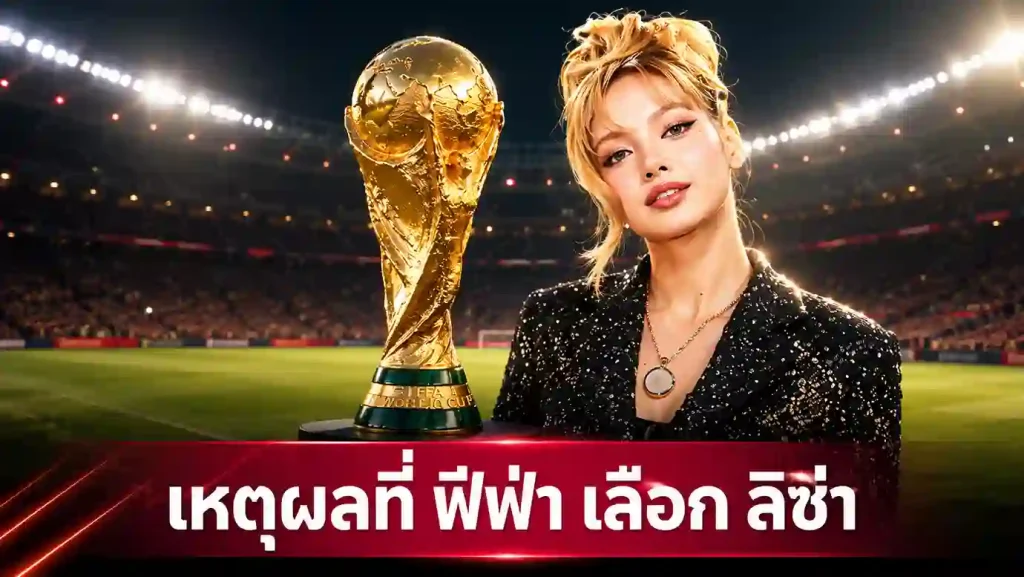 วิเคราะห์เหตุผล ทำไมฟีฟ่าเลือก ลิซ่า โชว์เปิดฟุตบอลโลก 2026